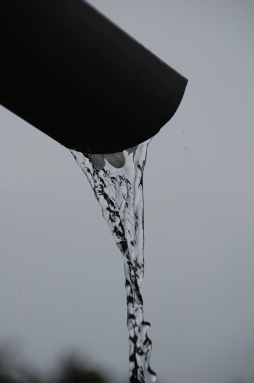 downspout drainage foundation